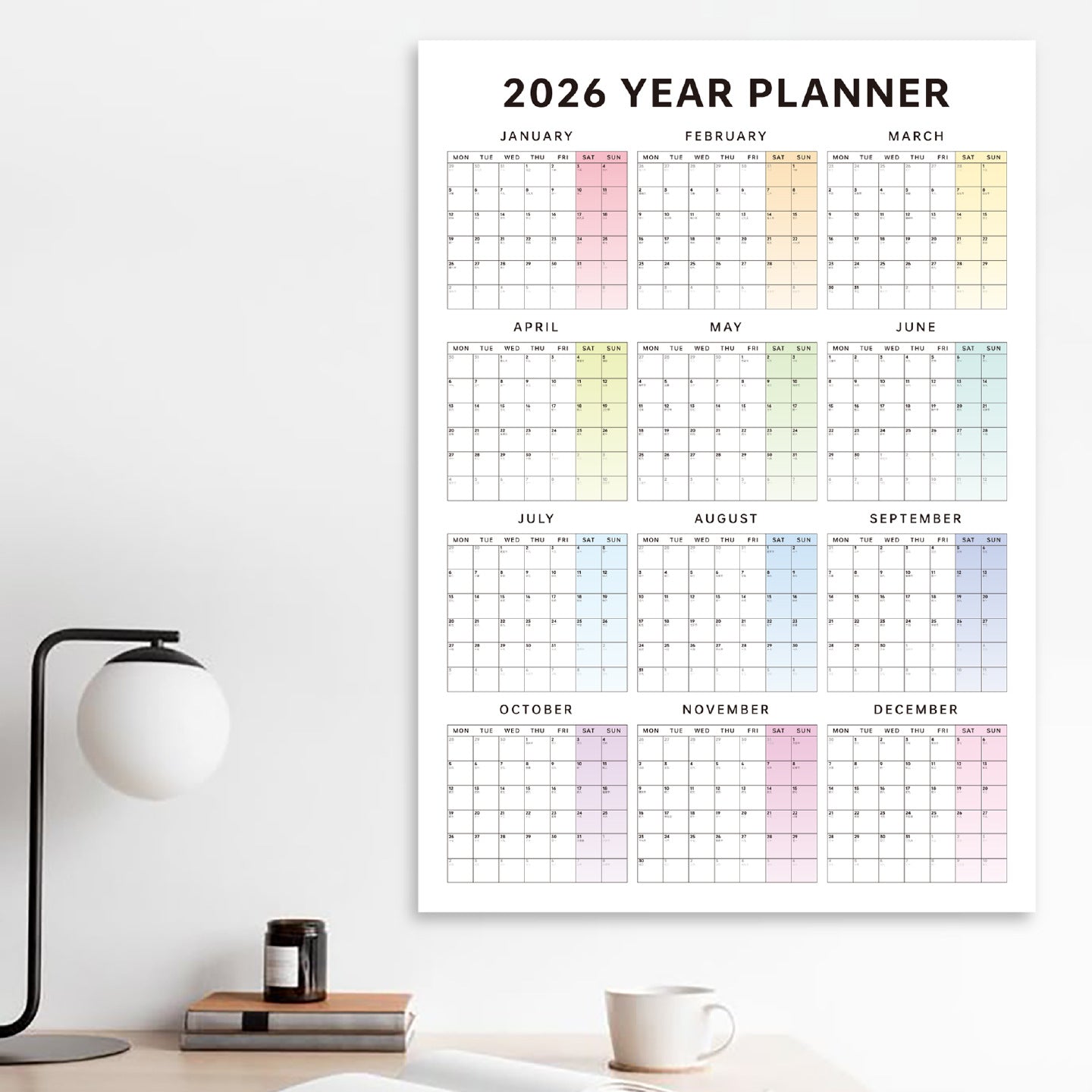 paper calendar