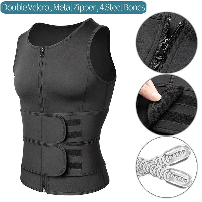 Premium Sweat-Enhancing Body Shaper Vest™